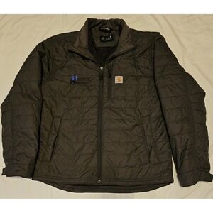 Preowned Carhartt Rain Defender Light Weight Relaxed Fit Size Medium 12208